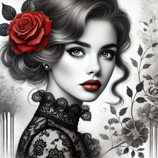 Examples of watercolor portraits created from photos