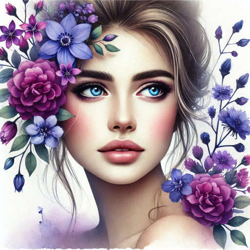 Watercolor portraits from your photo