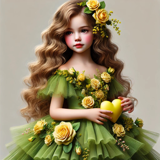 Examples of AI photoshoots for children in various themes