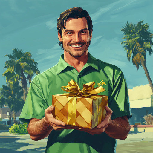 Comparison of different GTA styles from Vice City to GTA V in one portrait