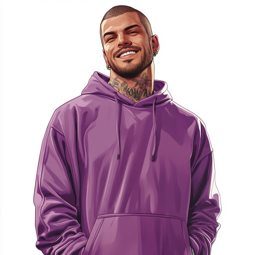 Comparison of different GTA styles from Vice City to GTA V in one portrait