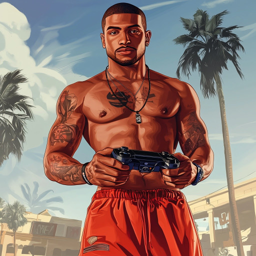 Examples of successful GTA-style portraits with different moods and styles