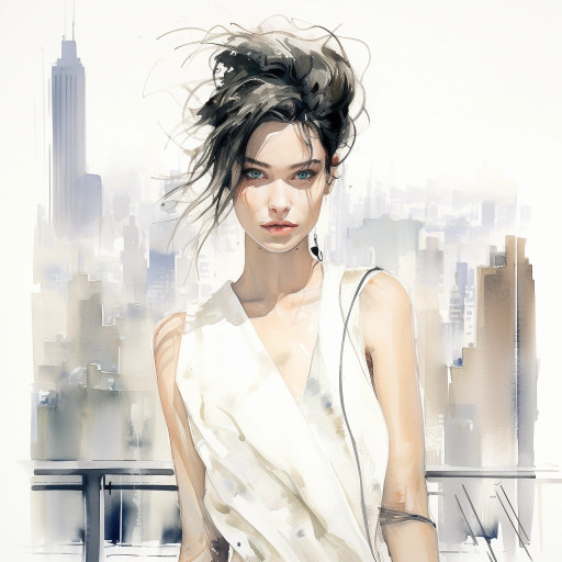 Watercolor portraits from your photo