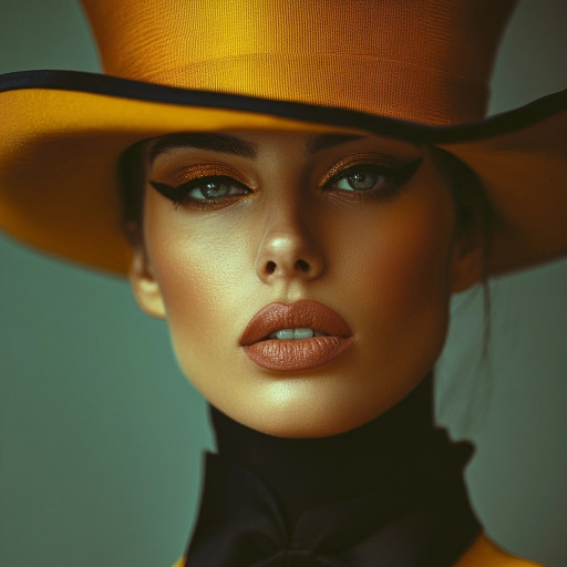 The process of transforming an ordinary photo into a stylish cinematic portrait with professional editing