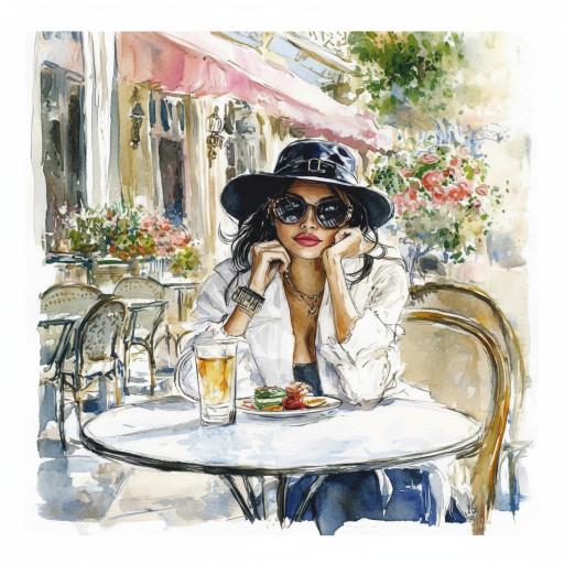 Watercolor portraits from your photo