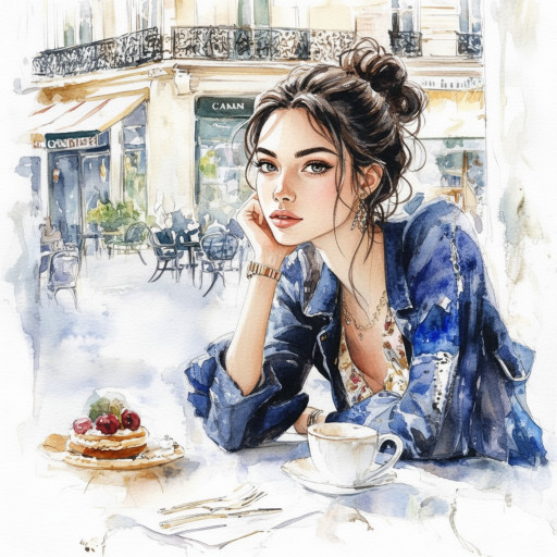 Watercolor portraits from your photo