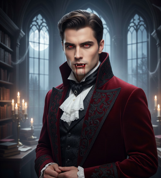 Witch-themed Halloween caricature created by AI