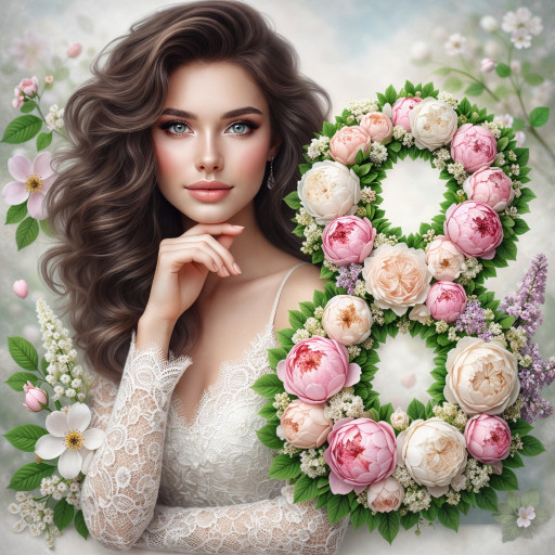 Caricatures and Portraits from Photos for International Women's Day