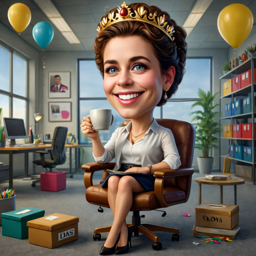 Caricatures and Portraits from Photos for International Women's Day