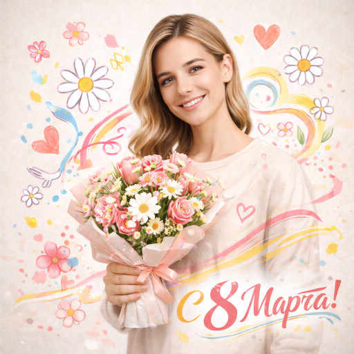 Caricatures and Portraits from Photos for International Women's Day