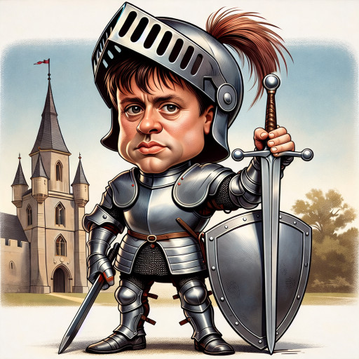 The process of creating a caricature with artificial intelligence