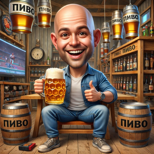 April Fools' Day Caricatures for Men