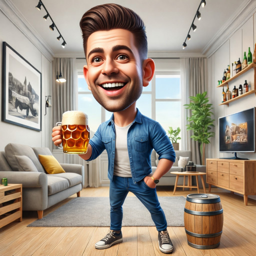 April Fools' Day Caricatures for Men