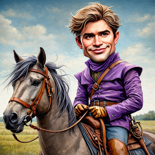 The process of creating a caricature with artificial intelligence