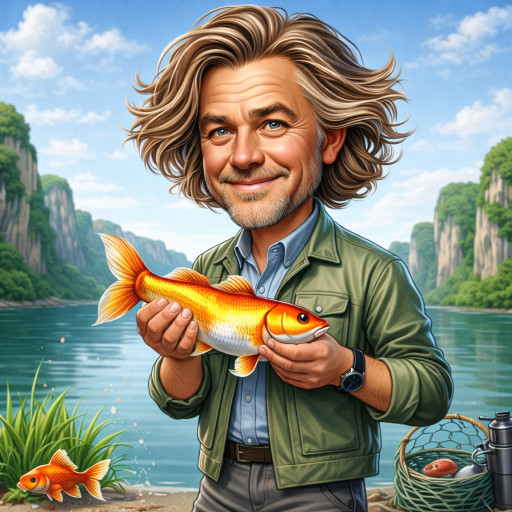 Caricature of Hunters and Fishermen
