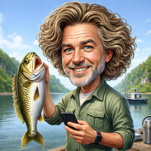 Caricature of Hunters and Fishermen