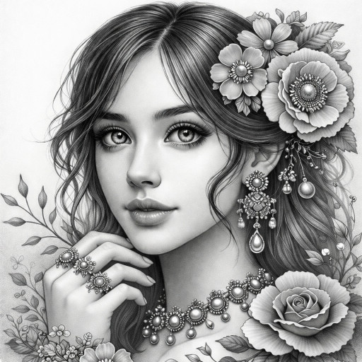 Pencil Portraits for Women