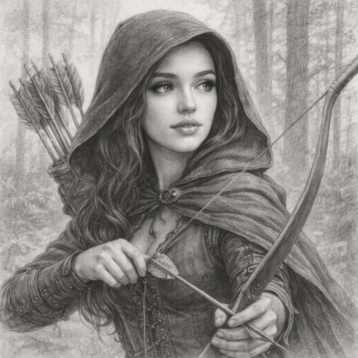 Pencil Portraits for Women