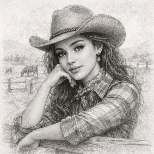 Pencil Portraits for Women