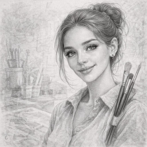Pencil Portraits for Women