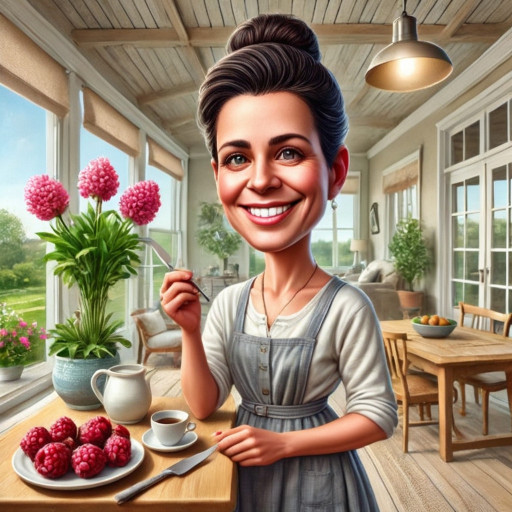 Homemaker Caricature