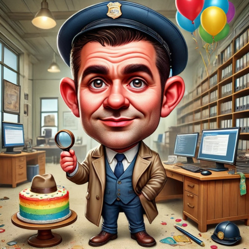 examples of executive caricatures in different styles