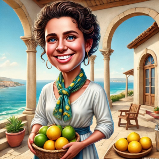 Homemaker Caricature