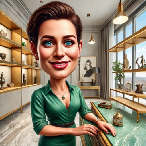 Homemaker Caricature