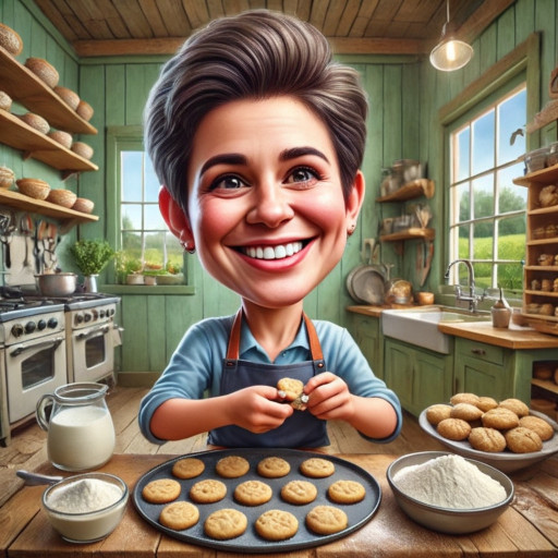 Homemaker Caricature