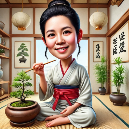 Homemaker Caricature
