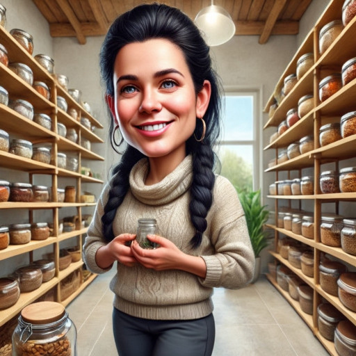 examples of homemaker caricatures in different styles