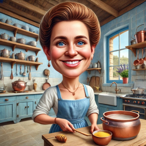 Homemaker Caricature