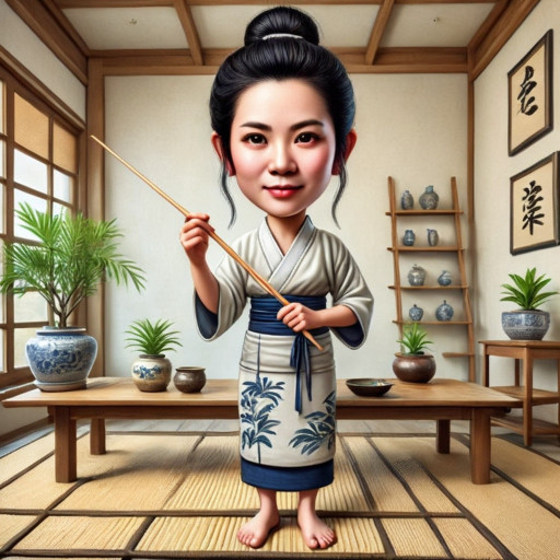 Homemaker Caricature