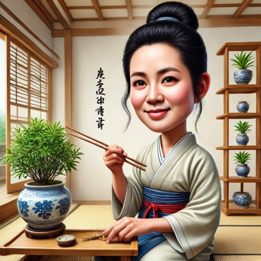 Homemaker Caricature