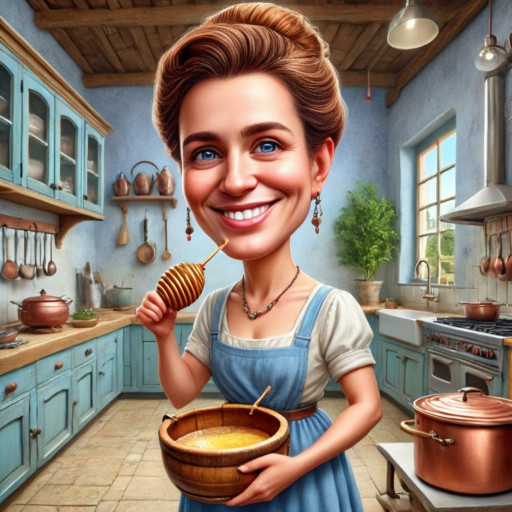Homemaker Caricature